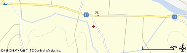福島県石川郡石川町沢井打出2周辺の地図