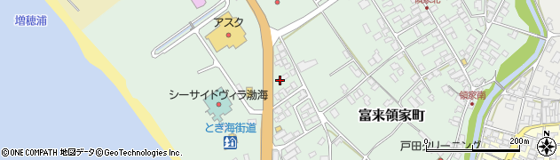 石川県羽咋郡志賀町富来領家町レ周辺の地図