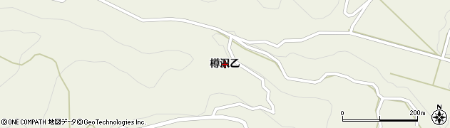 新潟県十日町市樽沢（乙）周辺の地図