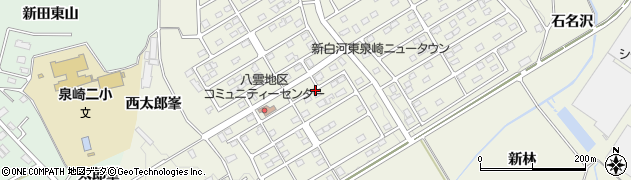 福島県泉崎村（西白河郡）関和久（八雲神社）周辺の地図