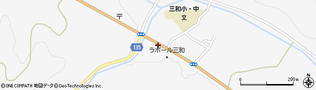 福島県いわき市三和町下市萱周辺の地図