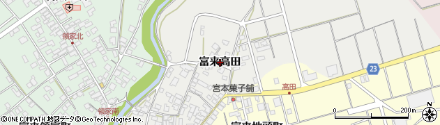 石川県志賀町（羽咋郡）富来高田周辺の地図