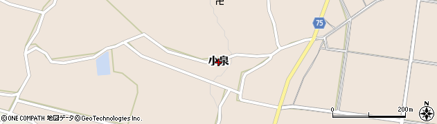 新潟県十日町市小泉周辺の地図