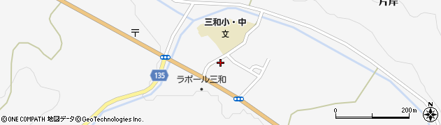 福島県いわき市三和町下市萱（竹之内）周辺の地図