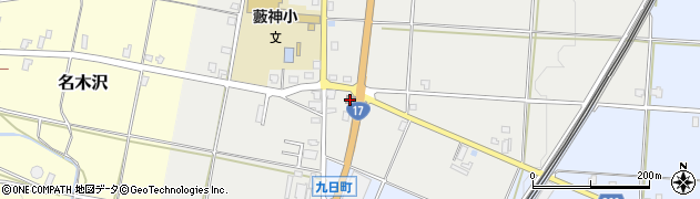 薮神郵便局 ＡＴＭ周辺の地図