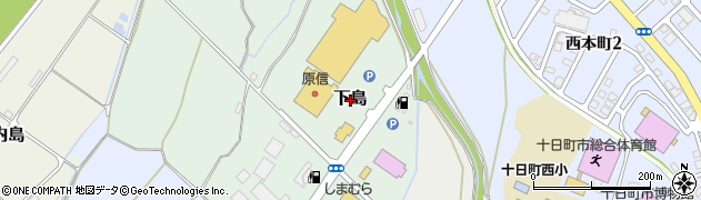 新潟県十日町市下島周辺の地図