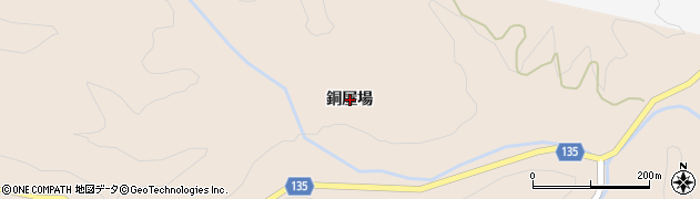 福島県いわき市三和町下永井（銅屋場）周辺の地図