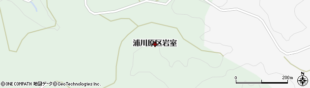 新潟県上越市浦川原区岩室周辺の地図