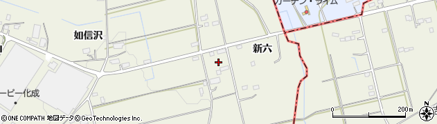 福島県泉崎村（西白河郡）関和久（新六）周辺の地図