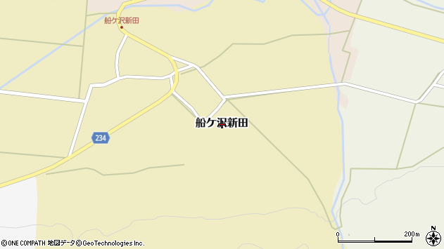 〒949-7244 新潟県南魚沼市船ケ沢新田の地図