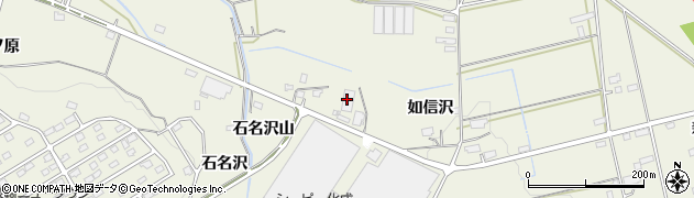 福島県泉崎村（西白河郡）関和久（石名沢山）周辺の地図