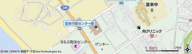志賀町立富来図書館周辺の地図