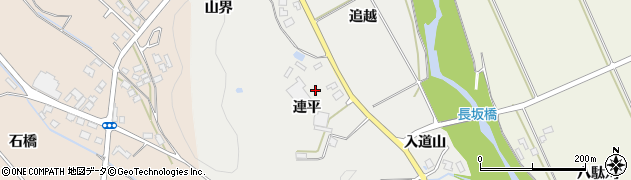 福島県西白河郡西郷村米連平周辺の地図
