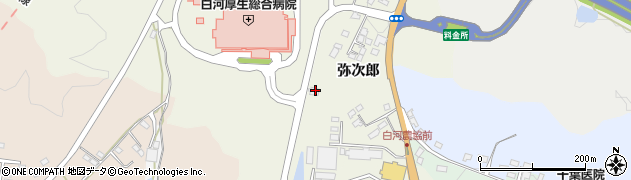 福島県白河市豊地弥次郎34周辺の地図