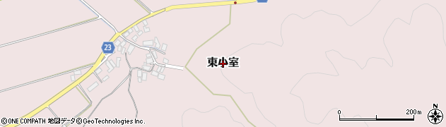 石川県志賀町（羽咋郡）東小室周辺の地図