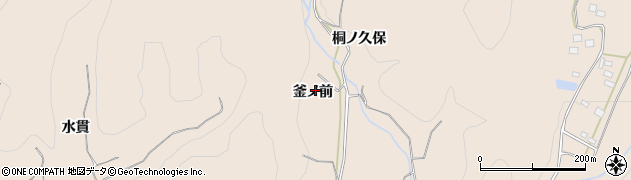 福島県いわき市小川町柴原（釜ノ前）周辺の地図