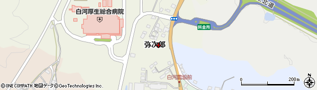福島県白河市豊地弥次郎81周辺の地図
