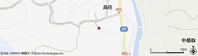 新潟県上越市高住727周辺の地図