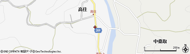 新潟県上越市高住849周辺の地図