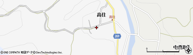 新潟県上越市高住826周辺の地図