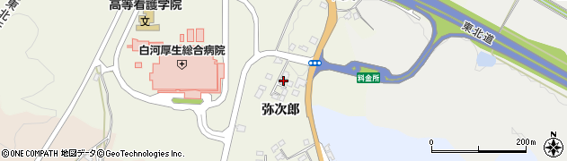 福島県白河市豊地弥次郎23周辺の地図