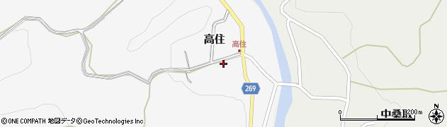 新潟県上越市高住828周辺の地図