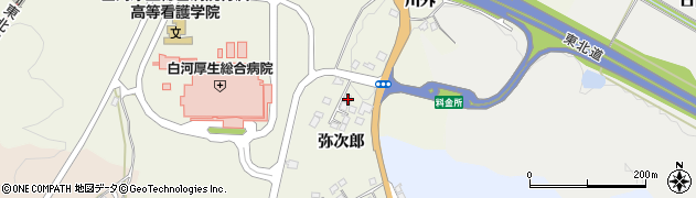 福島県白河市豊地弥次郎32周辺の地図