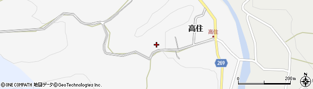 新潟県上越市高住755周辺の地図