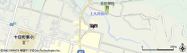 新潟県十日町市新座（第四）周辺の地図