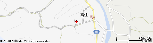 新潟県上越市高住812周辺の地図