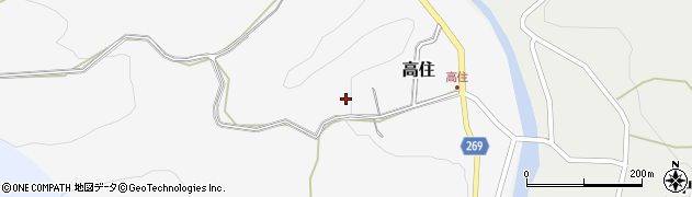 新潟県上越市高住754周辺の地図