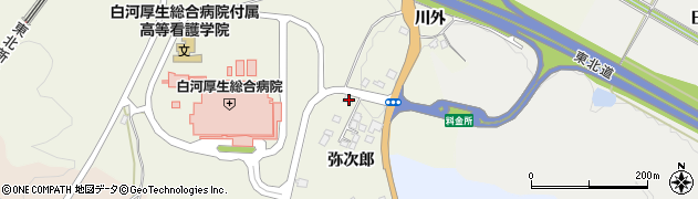 福島県白河市豊地弥次郎20周辺の地図
