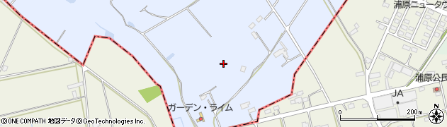福島県矢吹町（西白河郡）諏訪清水周辺の地図
