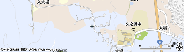 福島県いわき市大久町小久（大場）周辺の地図