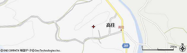 新潟県上越市高住764周辺の地図