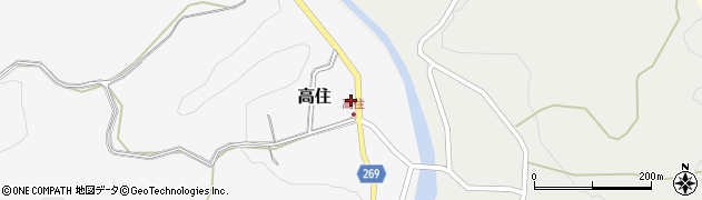 新潟県上越市高住767周辺の地図