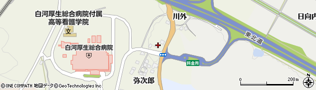 福島県白河市豊地弥次郎96周辺の地図
