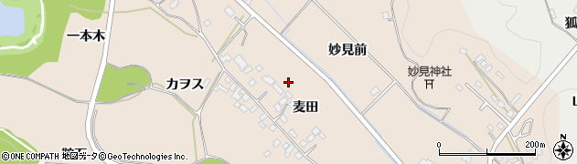 福島県西郷村（西白河郡）熊倉（麦田）周辺の地図