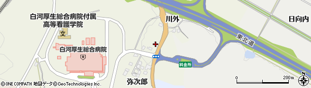福島県白河市豊地弥次郎91周辺の地図