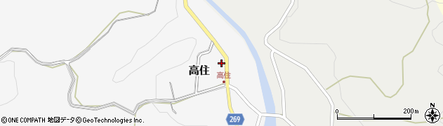 新潟県上越市高住794周辺の地図