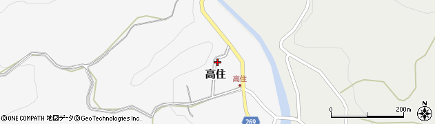 新潟県上越市高住785周辺の地図