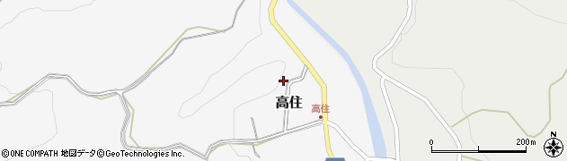 新潟県上越市高住780周辺の地図