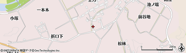 福島県西郷村（西白河郡）真船（新池）周辺の地図