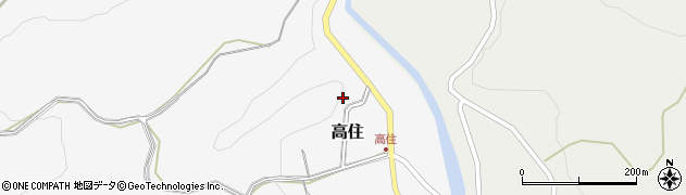 新潟県上越市高住781周辺の地図