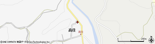 新潟県上越市高住788周辺の地図