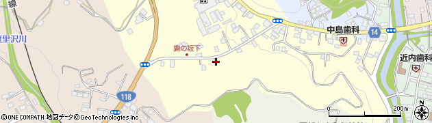 福島県石川郡石川町鹿ノ坂155周辺の地図