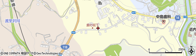 福島県石川郡石川町鹿ノ坂162周辺の地図
