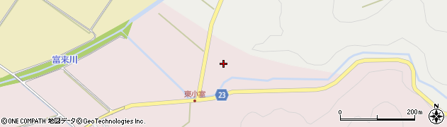 石川県志賀町（羽咋郡）東小室（イ）周辺の地図