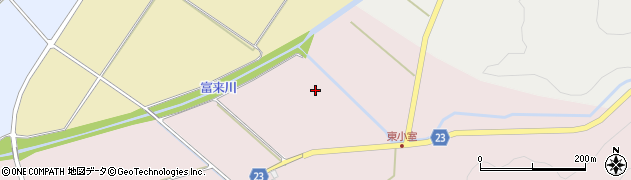 石川県羽咋郡志賀町東小室ロ周辺の地図