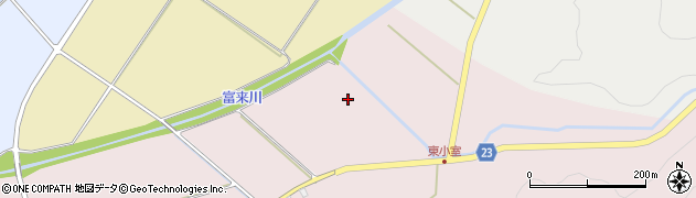 石川県志賀町（羽咋郡）東小室（ロ）周辺の地図